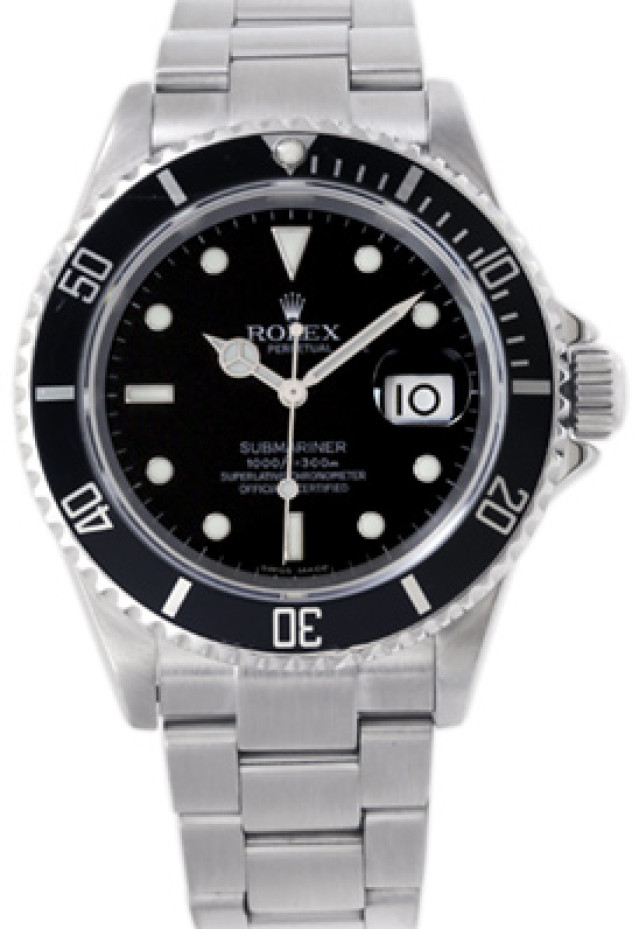 Year 2007 Rolex Submariner 16610