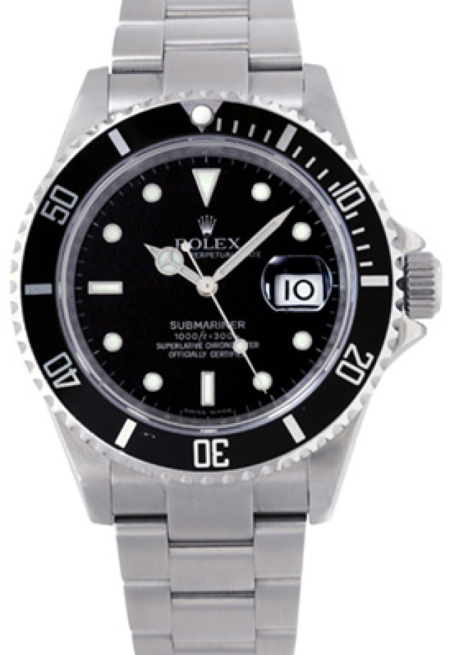 Year 2008 Rolex Submariner 16610