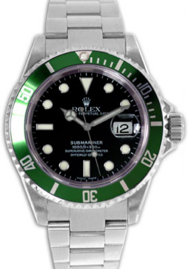 Used Rolex Submariner 16610LV Steel