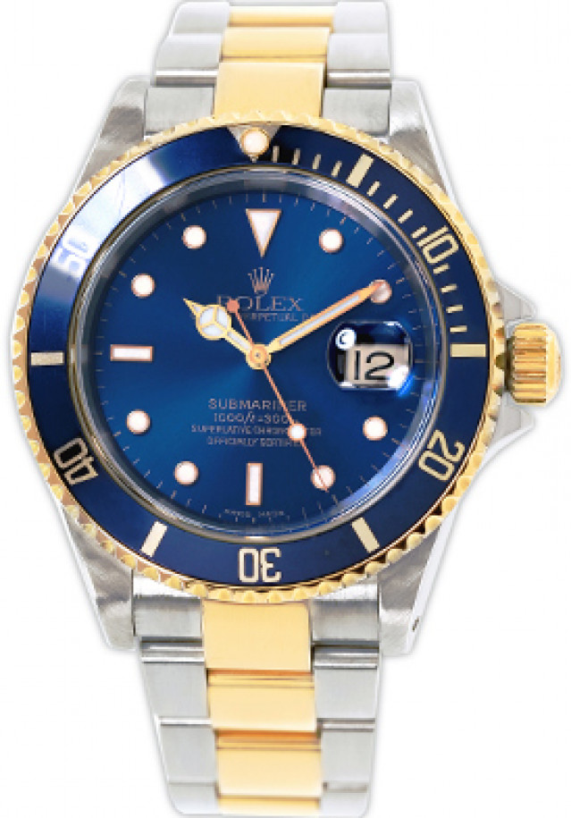Used Rolex Submariner 16613 Gold & Steel 1999
