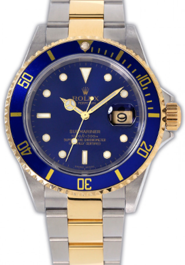 Used Rolex Submariner 16613 T Gold & Steel 2006