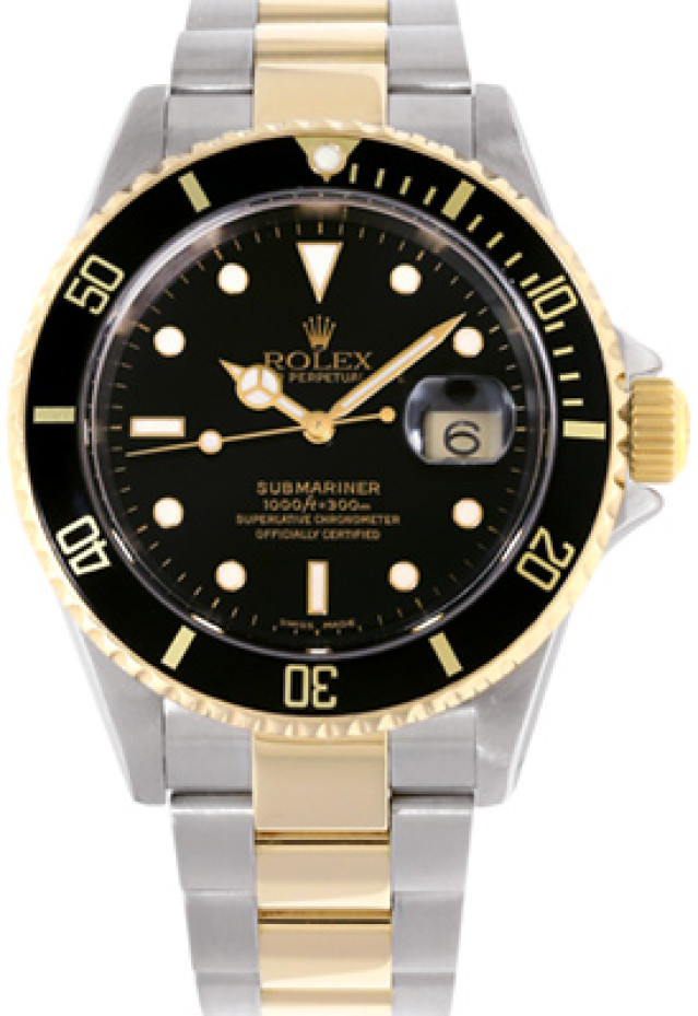40 mm Rolex Submariner 16613 Gold & Steel