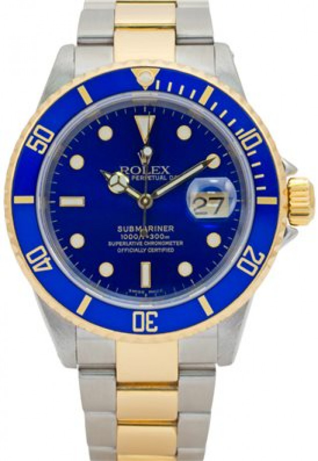 Iconic Submersable Rolex Submariner 16613 40 mm