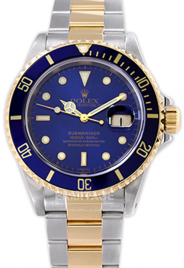 1999 Gold & Steel Rolex Submariner Ref. 16613