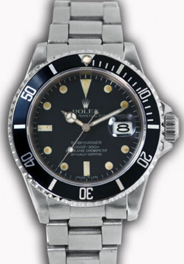 Rolex Submariner 16800 Stainless Steel Year 1980