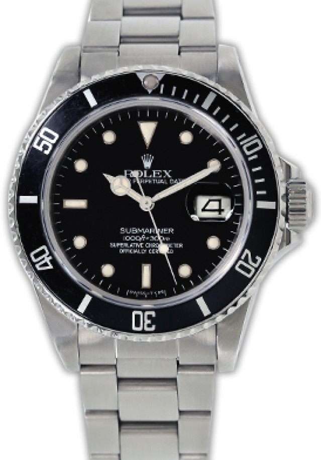 Used Rolex Submariner 16800 Steel