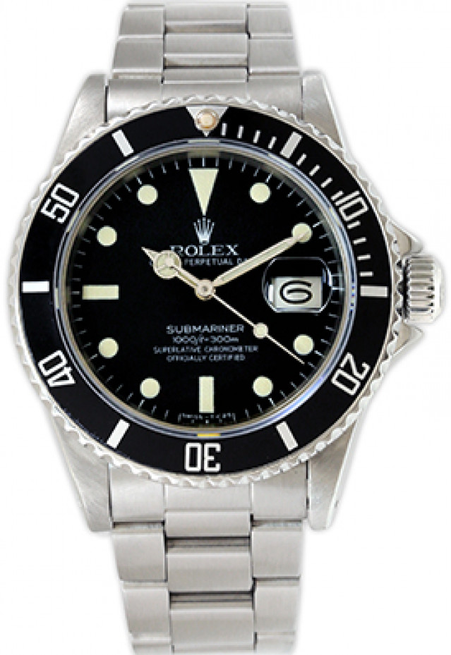 Pre-Owned Rolex Submariner 16800 Steel Year 1981