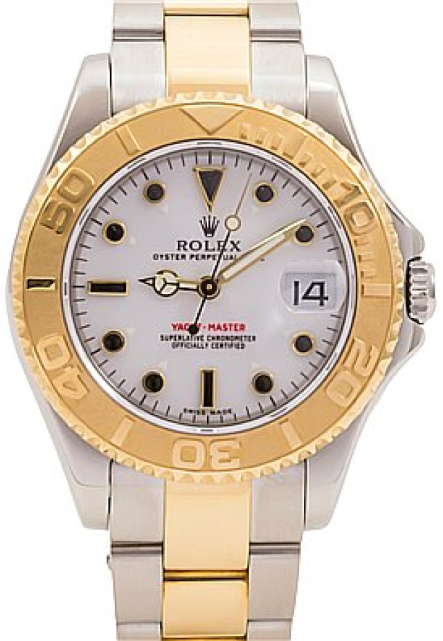 2001 White Rolex Yacht-Master Ref. 168623
