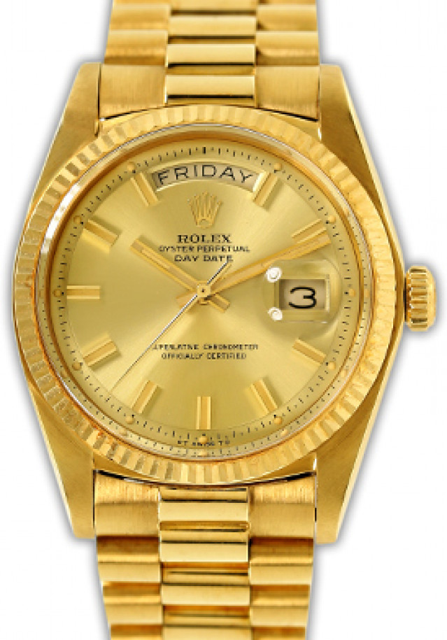 Vintage Rolex Day-Date 1803 Gold Year 1973 1973