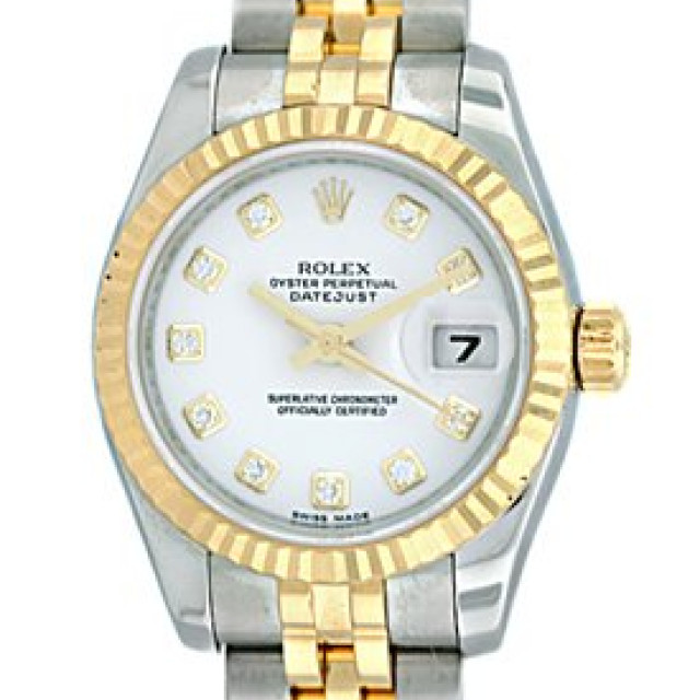 Diamond Rolex Datejust 179173 for Ladies
