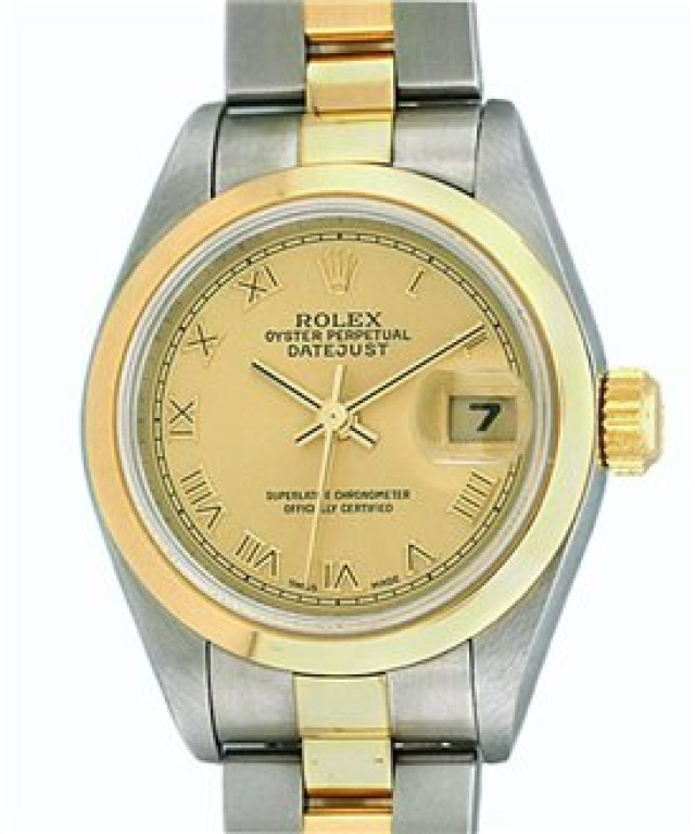 Rolex Datejust 79163 Gold & Steel Champagne
