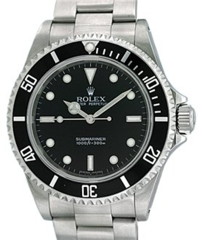 Rolex Submariner 14060 Steel 2002