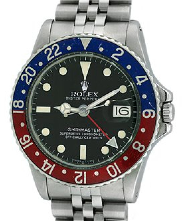 Vintage Rolex GMT-Master 1675 Steel Year 1977