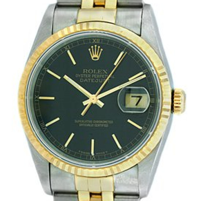 Used Rolex Datejust 16233 36 mm Black