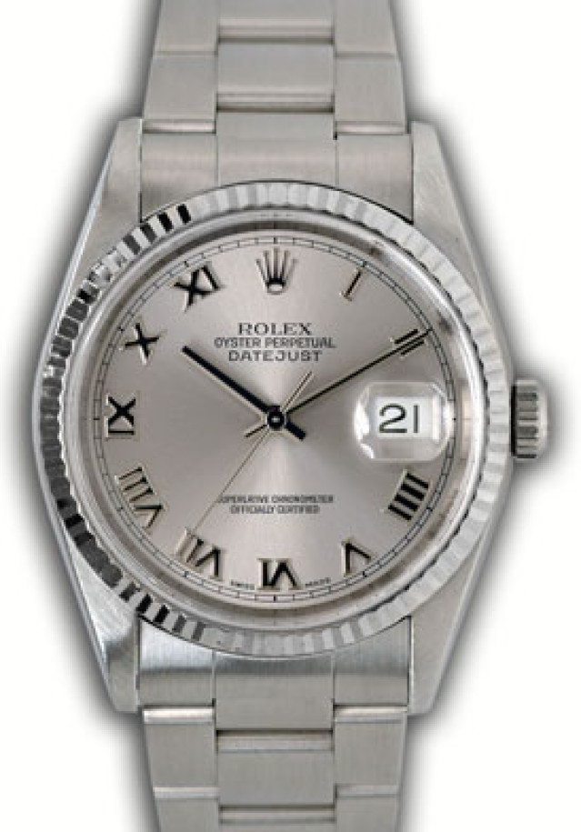 Rolex Datejust 16234 Gold Rhodium