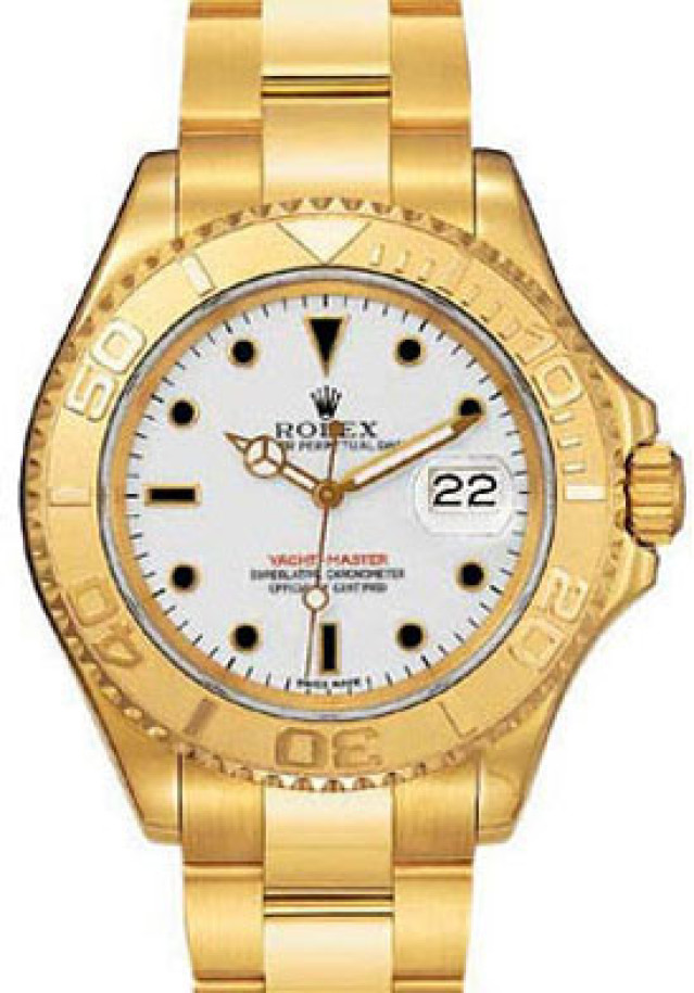 Used Rolex Yacht-Master 16628 Gold