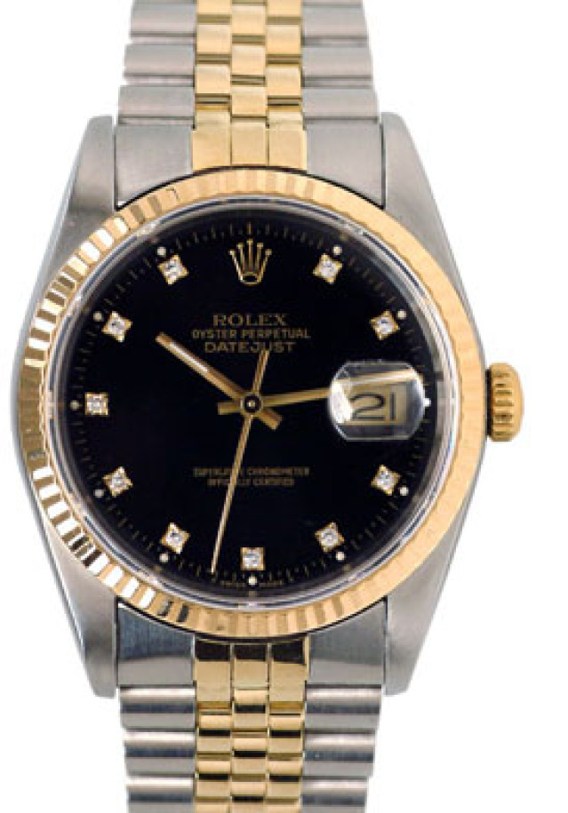 Diamond Rolex Datejust 16233