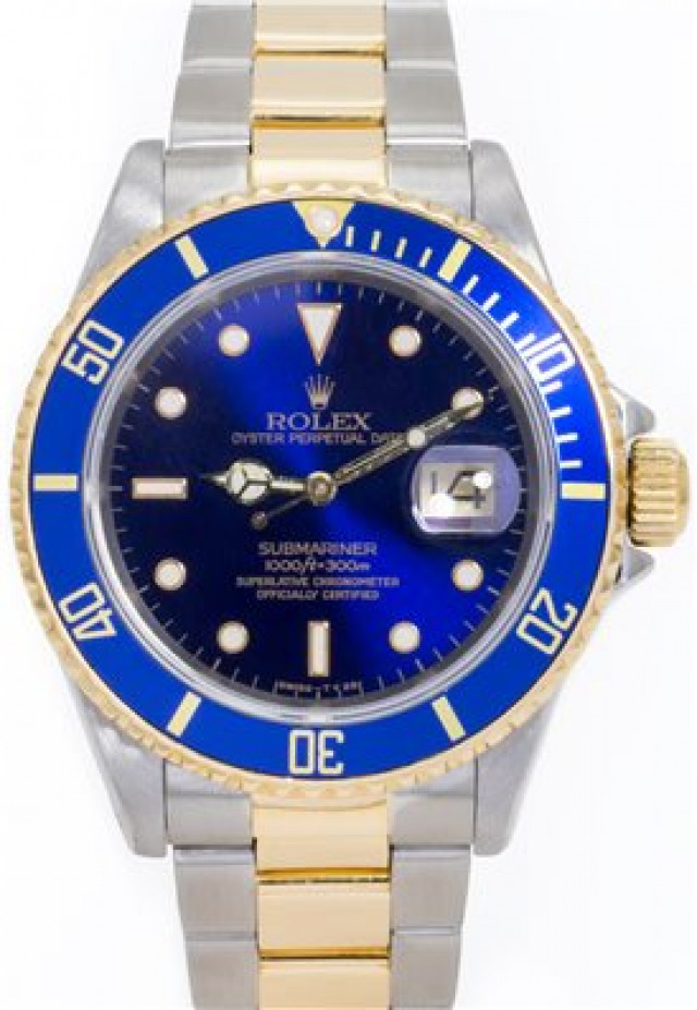 Rolex Submariner 16613 Oyster Gold & Steel 40 mm