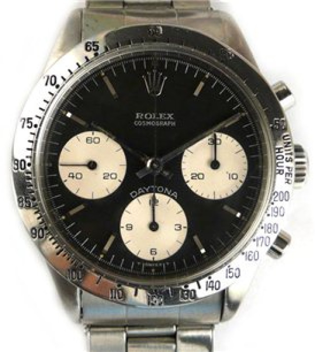 Rolex 6239 Steel on Oyster Black with Index & Luminous