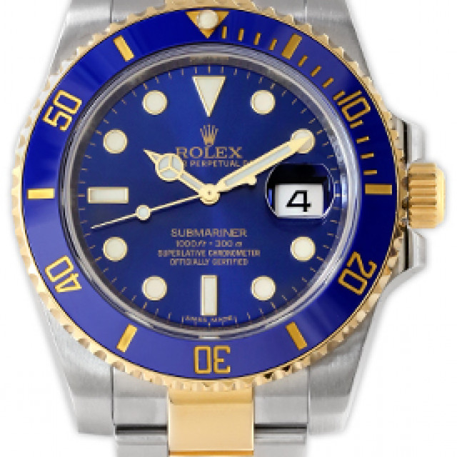 New Style Rolex Submariner 116613 Blue 2014