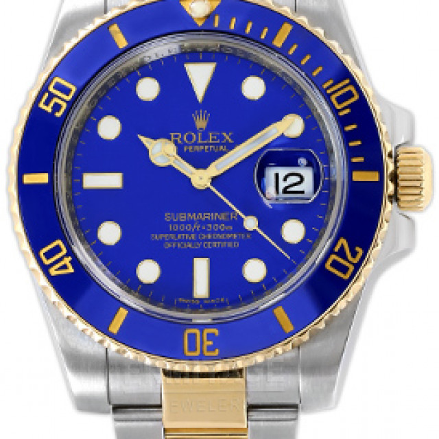 40 mm Blue Rolex Submariner Ref. 116613