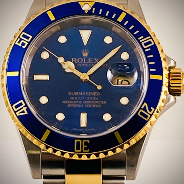 2006 Gold & Steel Rolex Submariner Ref. 16613