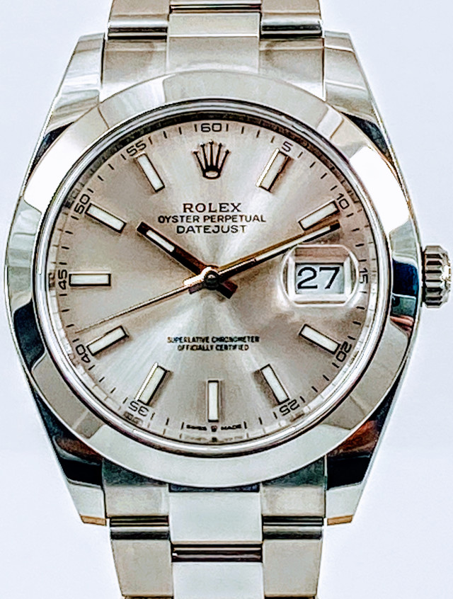 Rolex 126300 Unworn Full Set.