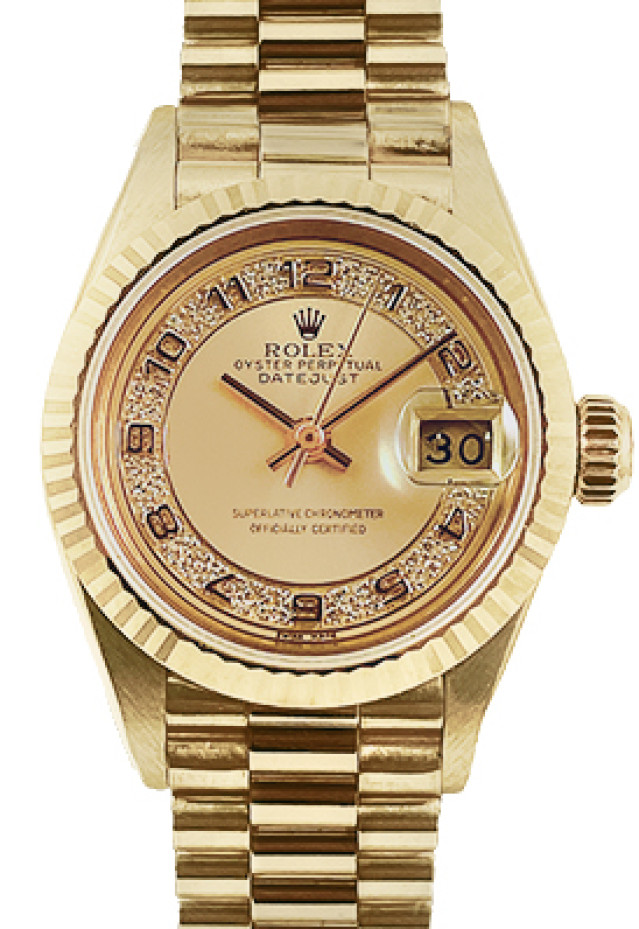 Diamond Rolex Datejust Ref. 69178