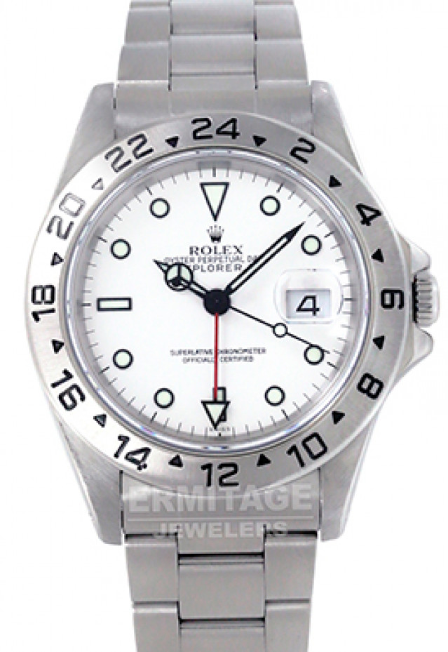 Rolex Explorer II 16570 Polar Single Swiss Dial