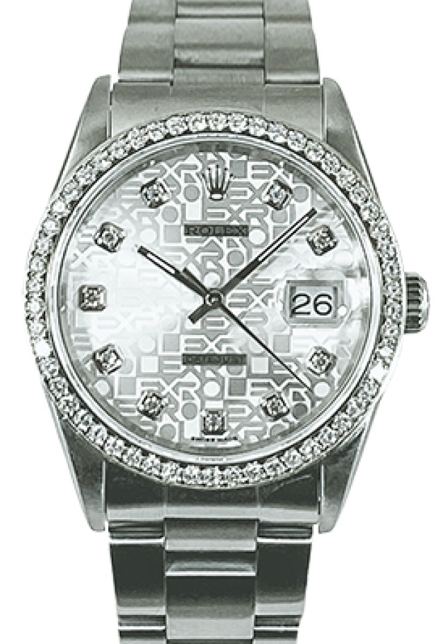 Diamond Rolex Datejust Model 16234