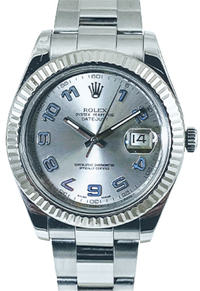 Rolex Datejust 41 116334 Steel & White Gold