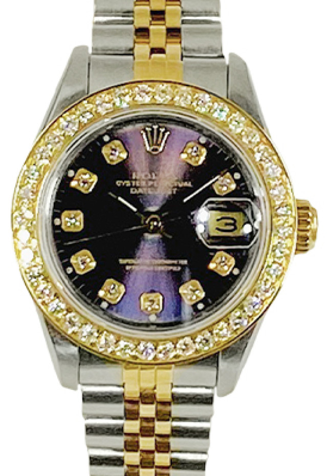 Diamond Rolex Datejust 69173