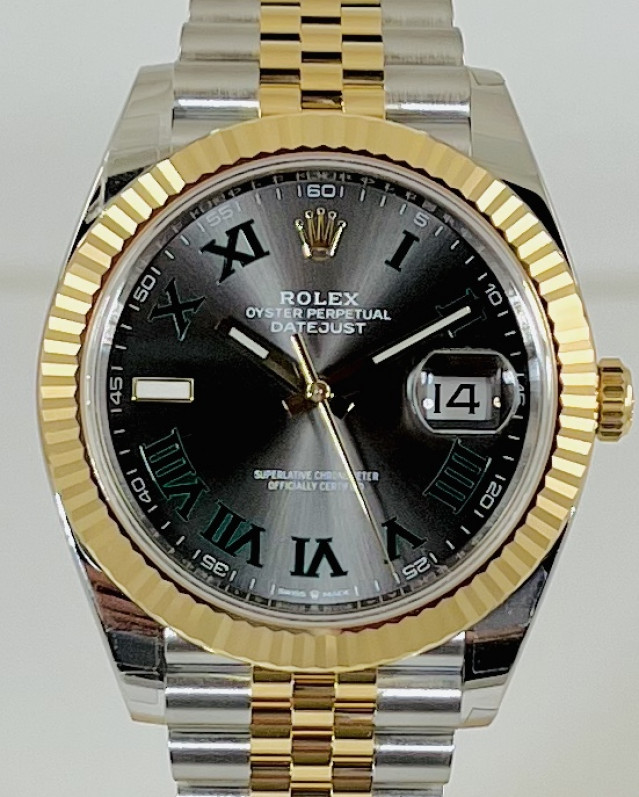 Rolex Datejust41 Wimbledon Dial Unworn 2021