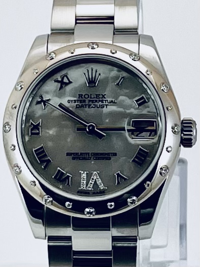 Rolex 178344 Mid Size Factory Diamonds