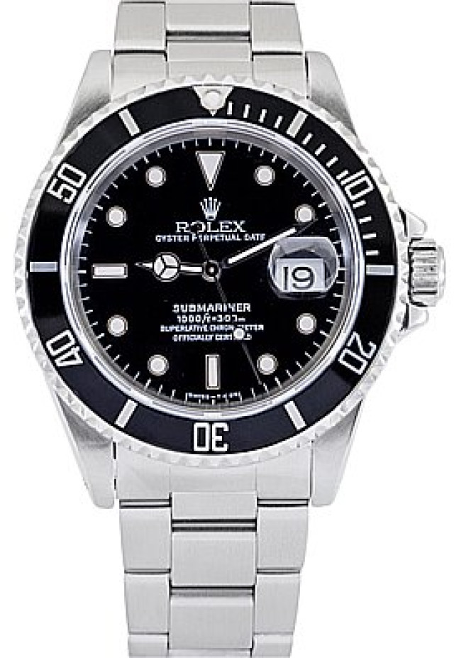 1995 Steel Rolex Submariner 16610