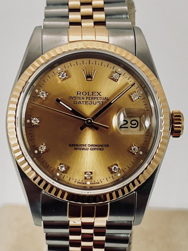 Rolex Datejust 16013 Diamond Dial