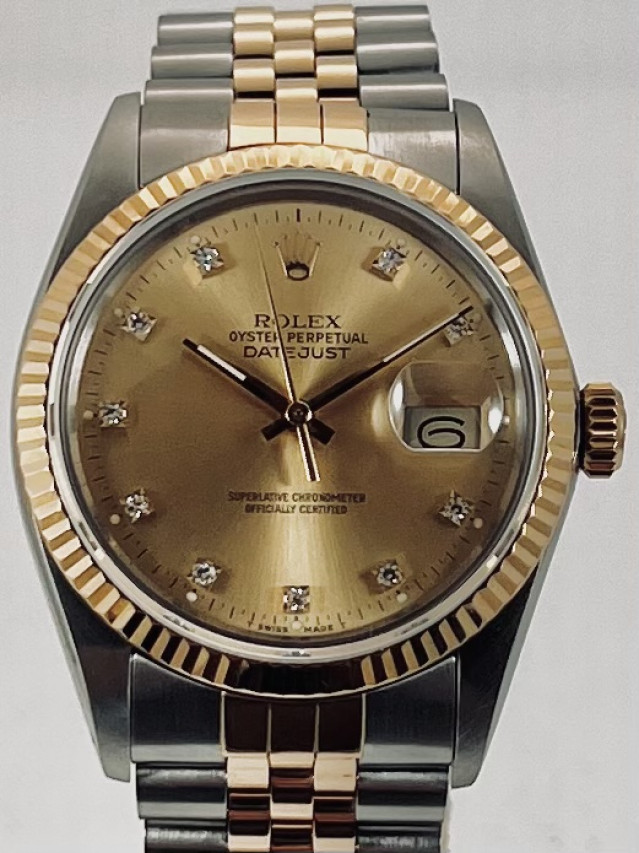 Rolex Datejust 16013 18 KT Gold & Steel