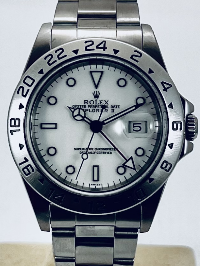 Rolex Explorer II 16570 Single Swiss Dial