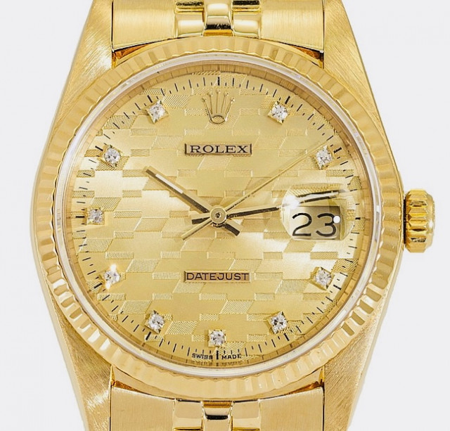 Dimaond Rolex Datejust Ref. 16018
