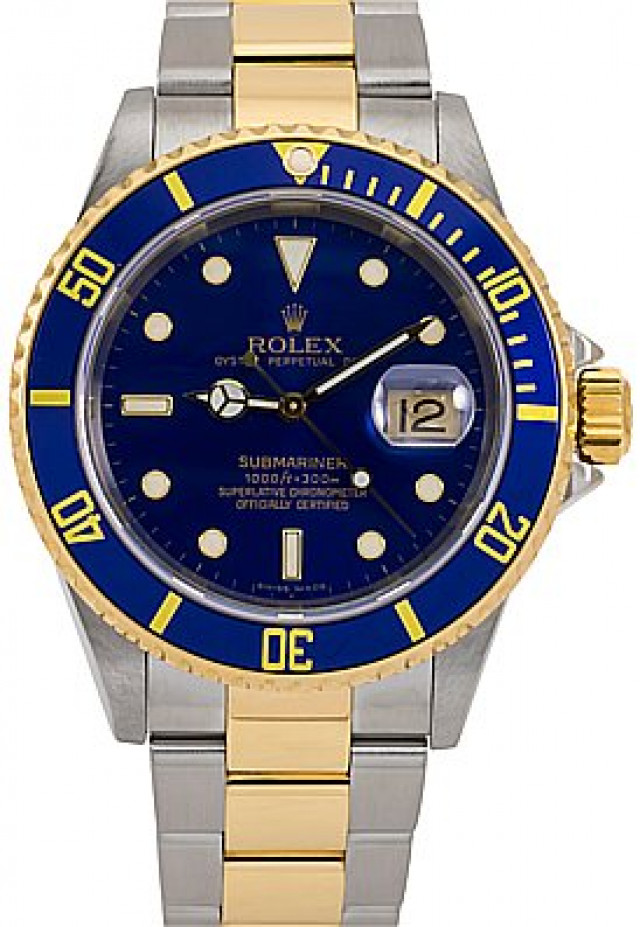 Rolex Submariner 16613 Blue Unworn