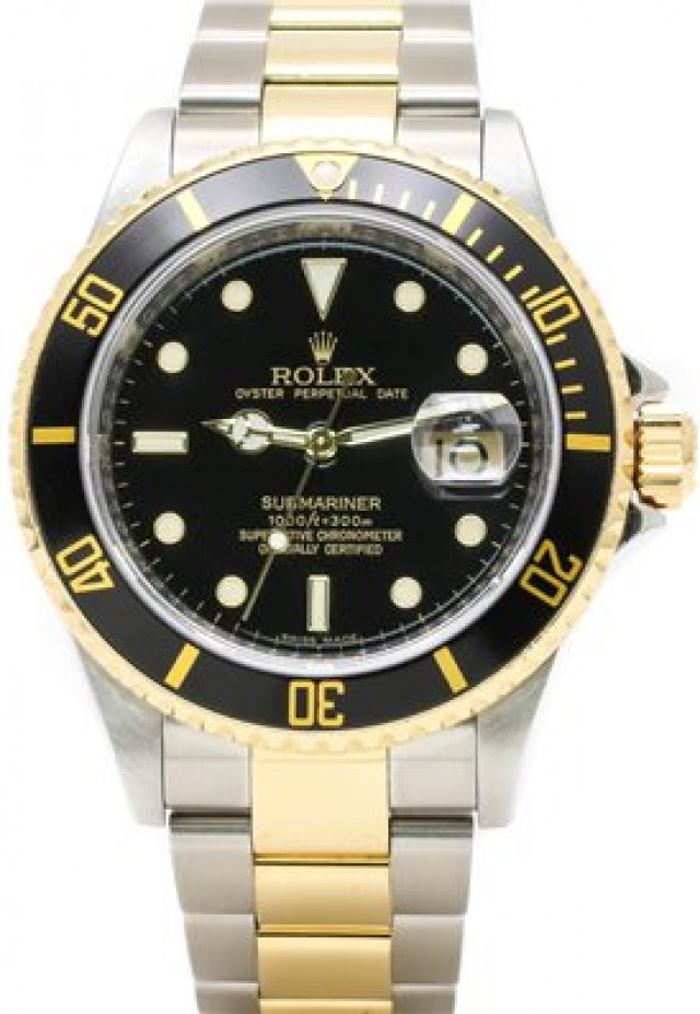 Rolex Submariner 16613 Gold & Steel 2008