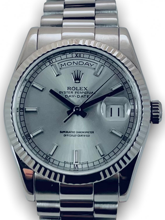 Rolex Day-Date 118209 Aqua Dial