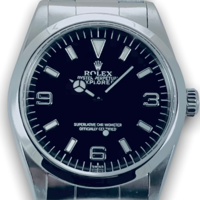 Rolex 14270 Steel on Oyster Black