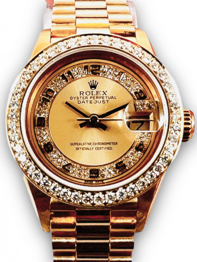 Diamond Rolex Datejust  69178