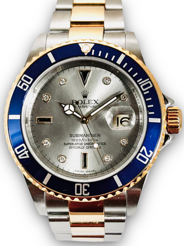 Rolex Submariner 16613 Serti Dial