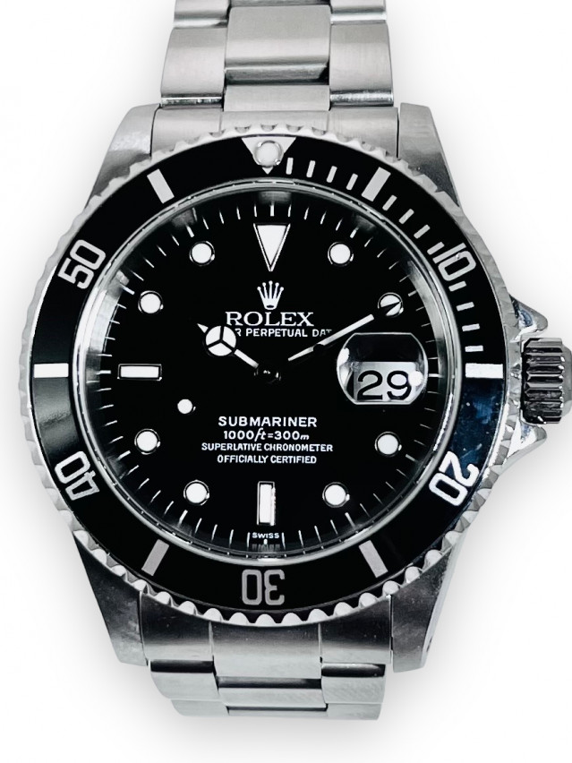 Rolex Submariner 16610 Single Swiss Dial