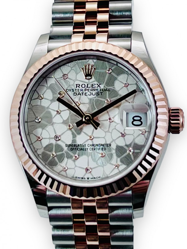 Rolex 278271  Datejust31 Floral Motif Diamond Dial Unworn