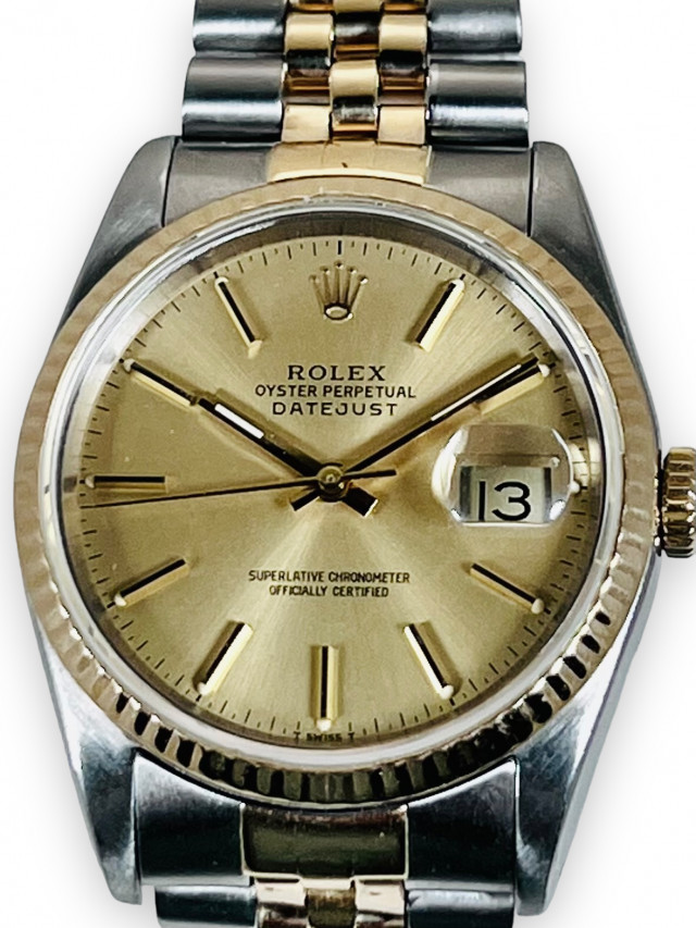 Rolex Datejust 16233 Steel & Gold