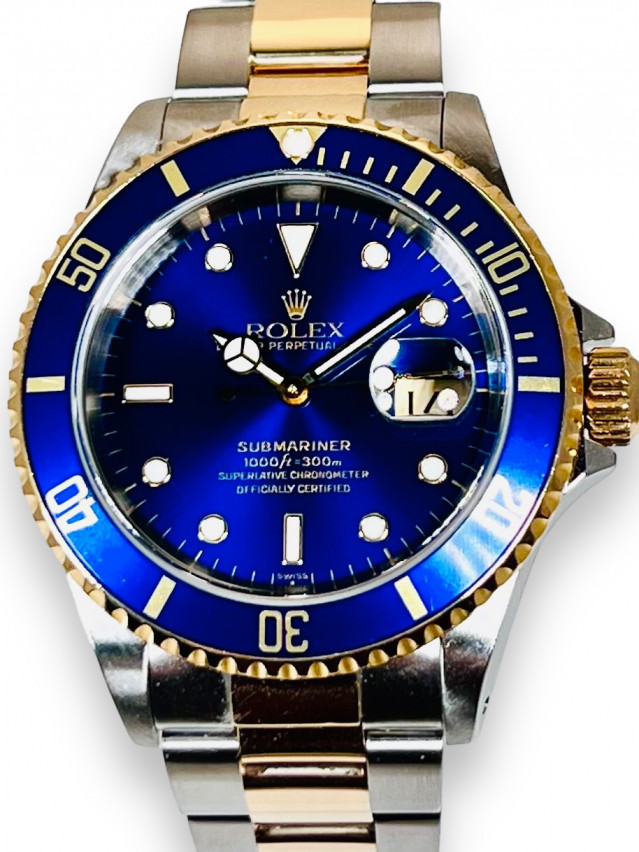 Rolex Submariner 16613 18 KT Gold & Steel