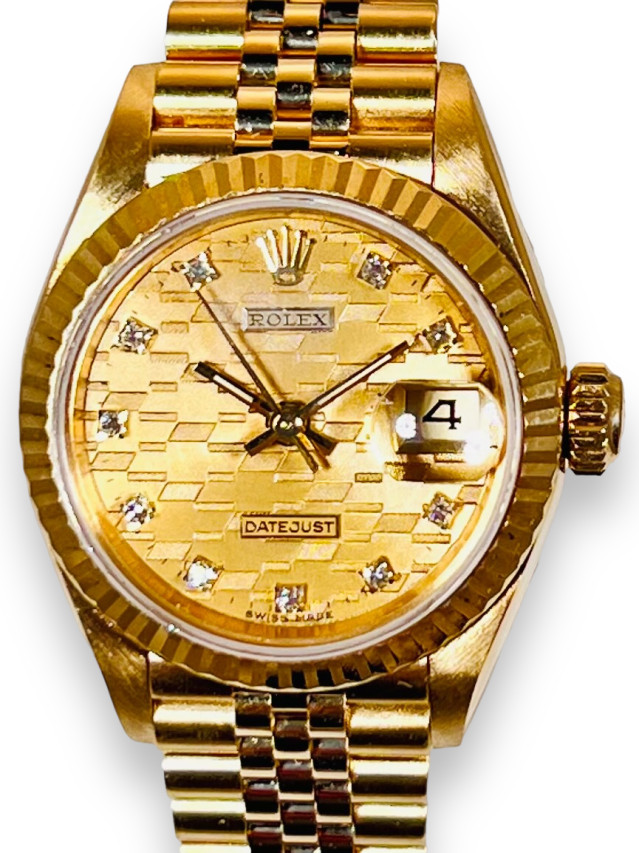 Diamond Rolex Datejust  69178 "Chevrolet"